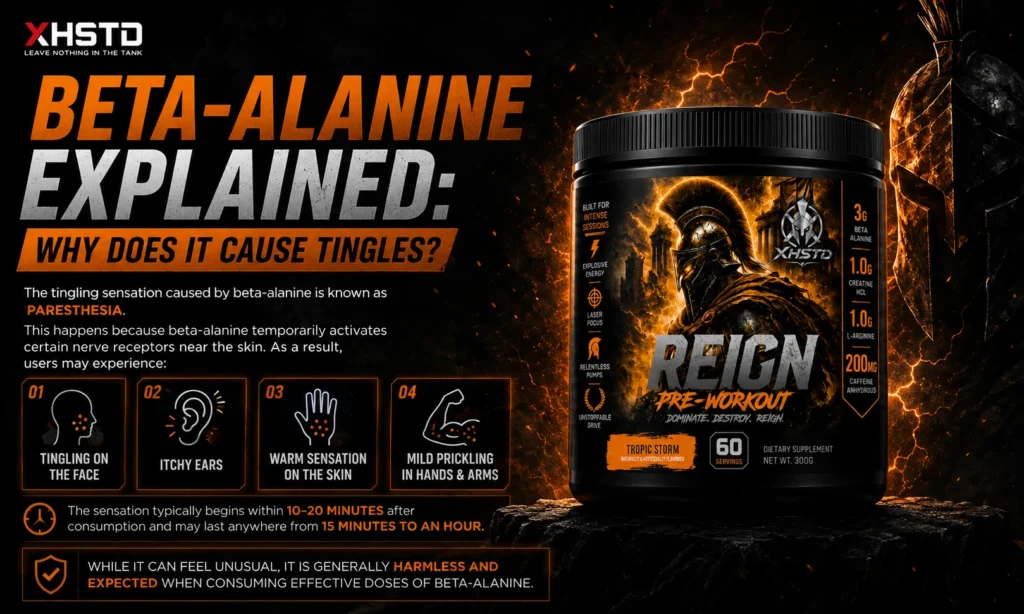 Why does pre workout make you tingle