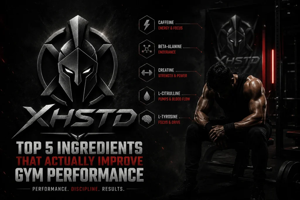 top 5 ingredients in pre workout